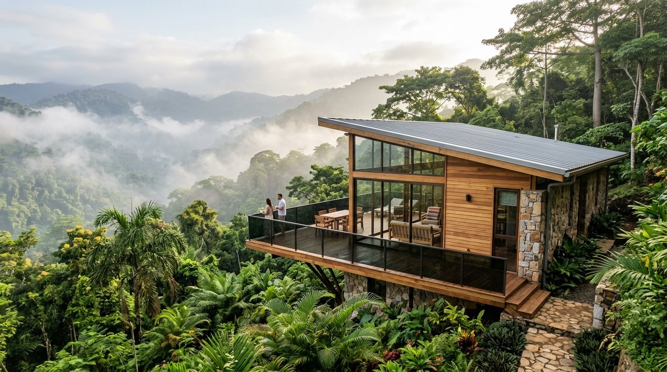 Hillside Cabin above Aburi Gardens